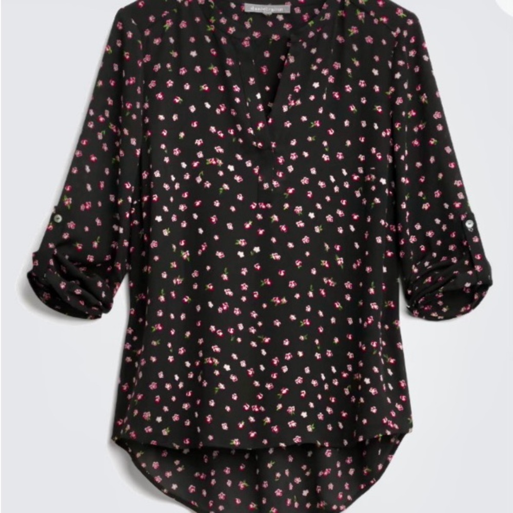 🌹DANIEL RAINN KODA SPLIT NECK BLOUSE - SIZE MEDIUM 🌹